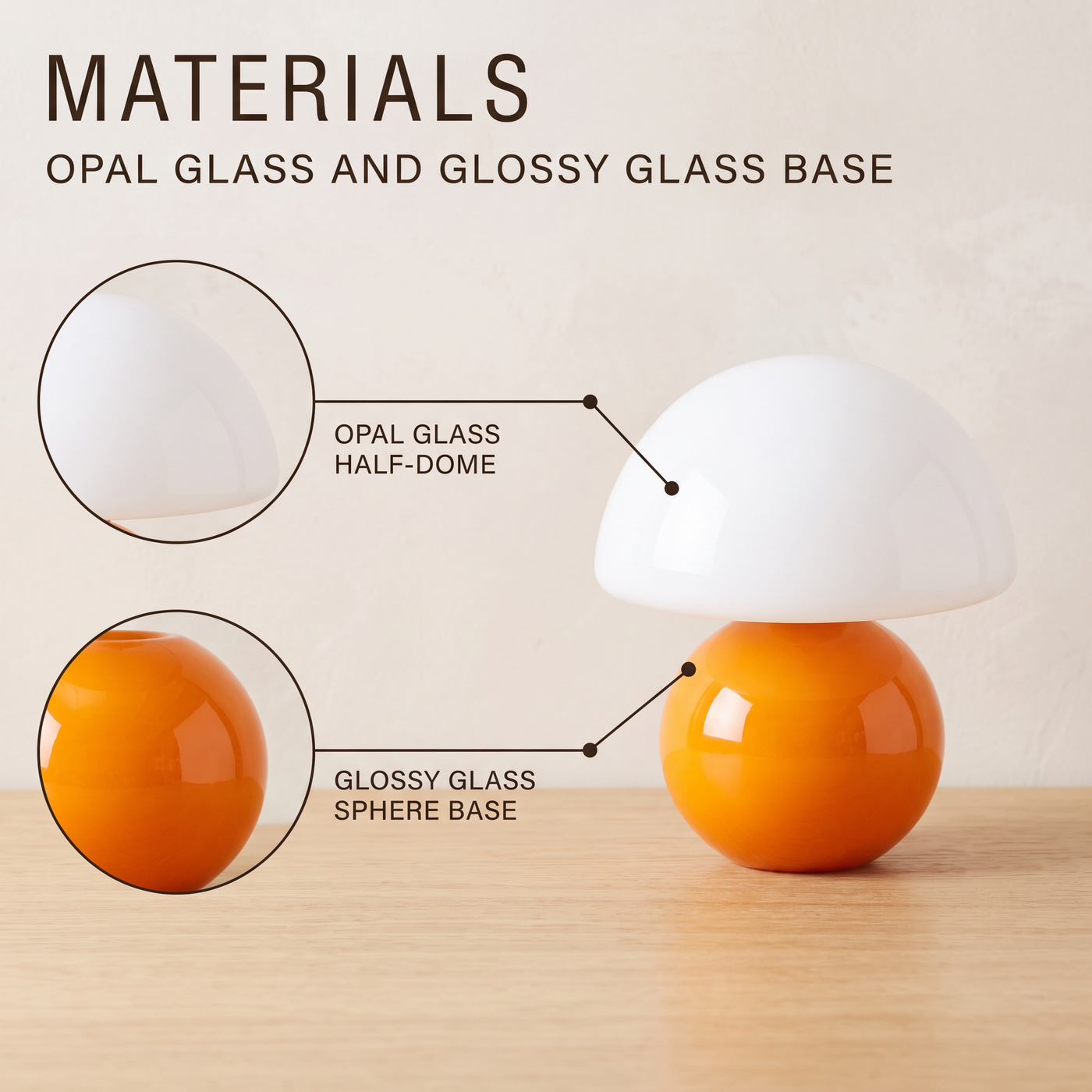 Pebble — materials