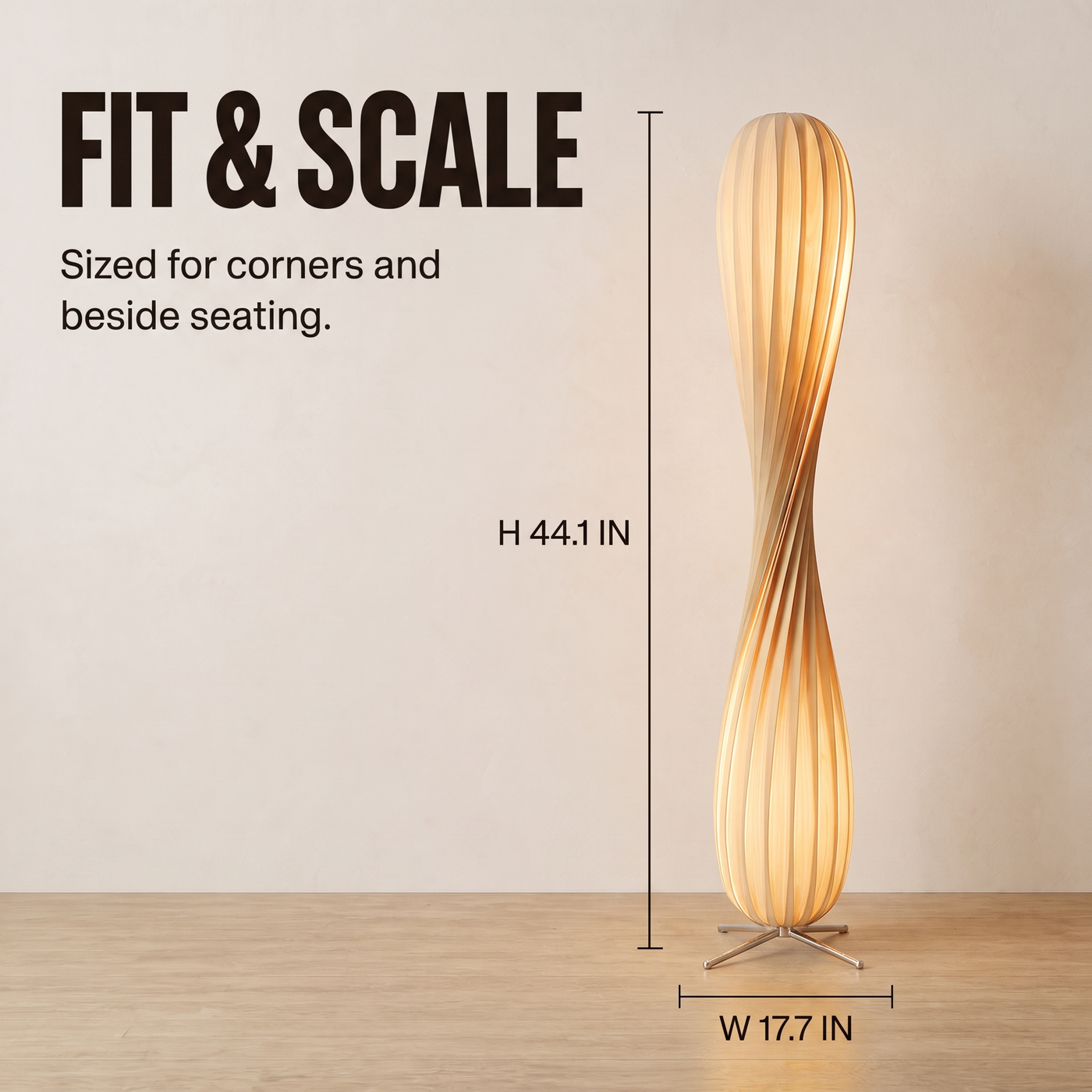 Spindle — fit and scale